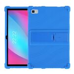 Per Teclast P20 Custodia protettiva per tablet in silicone antiurto con supporto (blu)