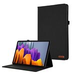 Per Samsung Galaxy Tab S9 Ultra Flip orizzontale Custodia in TPU + tessuto PU in pelle per tablet (nera)