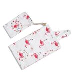 Sciarpa per la privacy della mamma, baldacchino per l'allattamento al seno, grembiule per l'allattamento al seno, stile: Flamingo