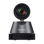 FEELWORLD 4K12X Telecamera PTZ 4K Zoom ottico 12X Tracciamento AI Telecomando HDMI USB IP (spina USA)