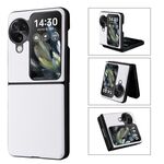 Custodia per PC in pelle PU Flip OPPO Find N3 (bianca)