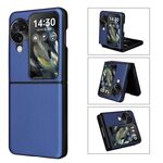 Per OPPO Find N3 Custodia Flip in pelle PU per PC (blu)