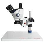 Microscopio stereo con zoom Kaisi TX-350E Ver1.2 7X-50X con base grande