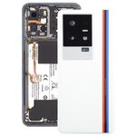 Per vivo iQOO 11 Cover posteriore batteria originale con copriobiettivo fotocamera (bianco)