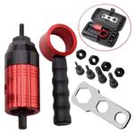 Combinazione di accessori per rivettatura manuale con testa di conversione Ram da 8 pezzi/set