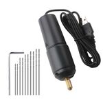 Trapano elettrico per perforazione manuale con colla manuale mini trapano elettrico con interfaccia USB 360, set: trapano + chiave da 10 pezzi