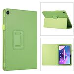 Per Lenovo Tab M10 5G Custodia per tablet in pelle con texture litchi (verde)