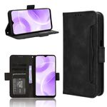 Per Ulefone Note 15 Custodia per telefono in pelle con texture di vitello con slot per schede (nero)