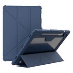 Custodia in pelle per tablet NILLKIN Bumper Pro Camshield per Samsung Galaxy Tab S9+ (blu)
