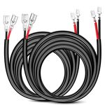 2 pezzi 16AWG per luci a LED/luci fuoristrada Kit cavi di prolunga per cablaggio auto