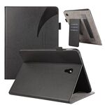 Custodia per tablet in pelle con ventosa per Samsung Galaxy Tab A 10.5 / T590 (nera)