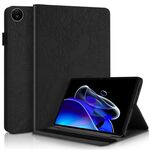 Custodia per tablet in pelle goffrata Realme Pad SE serie Tree Life (nera)