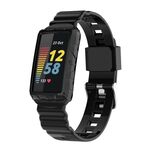 Per cinturino in TPU integrato Fitbit Charge 6 Armor (nero)