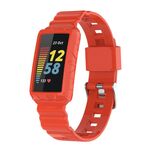 Per cinturino in TPU integrato Fitbit Charge 6 Armor (arancione)