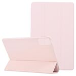 Per Xiaomi Redmi Pad SE 2023 Custodia in pelle per tablet con supporto triplo (rosa chiaro)