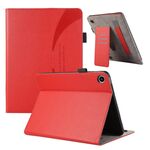 Custodia per tablet in pelle Sucker per Huawei MatePad SE 10.4 Litchi Texture (rossa)