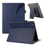 Per Huawei MatePad SE 10.4 Custodia per tablet in pelle con texture litchi (blu scuro)