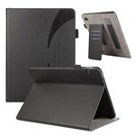 Custodia per tablet in pelle con texture litchi per Huawei MediaPad T5 (nera)