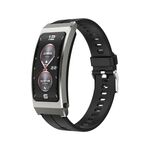 Bracciale Smart Call con schermo TFT da 1,14 pollici K7, chiamata BT / frequenza cardiaca / pressione sanguigna / ossigeno nel sangue, cinturino: cinturino in silicone (appannamento)