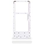 Per Nokia X10 Vassoio SIM originale + SIM / scheda Micro SD (Bianco)