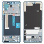 Per Nokia X30 alloggiamento anteriore originale cornice LCD cornice cornice (blu)