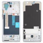 Per Nokia X30 alloggiamento anteriore originale cornice LCD cornice lunetta (argento)