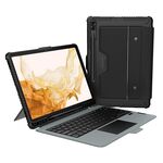 Per Samsung Galaxy Tab S8+/S8+ 5G/S7+/S7 FE Nillkin Bumper Custodia combinata con tastiera e retroilluminazione