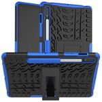 Custodia in TPU con texture per pneumatici Samsung Galaxy Tab S9 + custodia per tablet PC (blu)