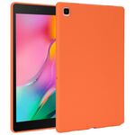 Per Samsung Galaxy Tab A 8.0 2019 / T290 Custodia per tablet in TPU delicata sulla pelle con spray a olio (arancione)