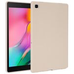 Per Samsung Galaxy Tab A 8.0 2019 / T290 Custodia per tablet in TPU delicata sulla pelle con spray a olio (bianco latte)