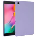 Custodia per tablet in TPU delicata sulla pelle per Samsung Galaxy Tab A 8.0 2019 / T290 con olio spray (viola)