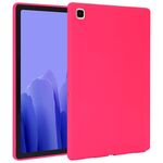 Per Samsung Galaxy Tab A7 2020 / T500 Custodia per tablet in TPU delicata sulla pelle con spray all'olio (rosa rosso)