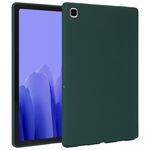 Per Samsung Galaxy Tab A7 2020 / T500 Custodia per tablet in TPU delicata sulla pelle con spray a olio (verde intenso)