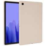 Per Samsung Galaxy Tab A7 2020 / T500 Custodia per tablet in TPU delicata sulla pelle con spray a olio (bianco latte)