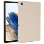 Per Samsung Galaxy Tab A8 X200 Custodia per tablet in TPU delicata sulla pelle con spray all'olio (bianco latte)