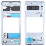 Piastra con cornice LCD per alloggiamento anteriore originale per Google Pixel 8 Pro (blu)