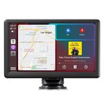 X70-1 Auto 7 pollici IPS Schermo intelligente portatile Proiezione schermo wireless Carplay Android Auto (Nero)