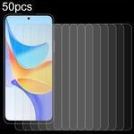 Pellicola in vetro temperato per Honor Play 8T 50 pezzi 0,26 mm 9H 2,5D