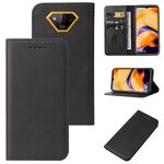 Custodia per telefono in pelle con chiusura magnetica per Ulefone Armor X13 (nera)