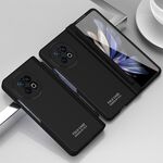 Per vivo X Fold2 Serie Straordinaria Custodia per telefono pieghevole con cerniera a copertura totale con slot per penna e stilo (nero)