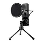 Microfono da tavolo per giochi E-Sports Yanmai X1R con luce RGB e rete Blowout