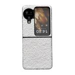 Per OPPO Find N3 Custodia per telefono antiurto satinata con glitter glitterato (argento)