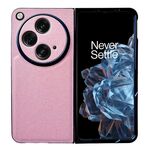 Per OPPO Find N3 / OnePlus Open Litchi Texture PU + Custodia per telefono antiurto per PC (rosa)