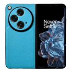 Per OPPO Find N3 / OnePlus Open Litchi Texture PU + Custodia per telefono antiurto per PC (blu)
