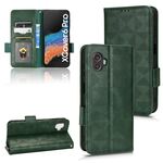 Per Samsung Galaxy Xcover 6 Pro Custodia in pelle a triangolo simmetrico (verde)