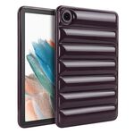 Per Samsung Galaxy Tab A8 10.5 / X205 / X200 Custodia per tablet antiurto con cuscino piumino (vino rosso)