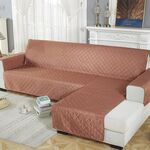 Cuscino per animali domestici antiscivolo impermeabile Copridivano monopezzo assemblato, dimensioni: destra-200x270 cm (arancione)
