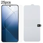 Per Xiaomi 14 25 pezzi di protezione per schermo intero Pellicola idrogel antideflagrante