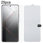 Per Xiaomi 14 Pro 25 pezzi di protezione per schermo intero Pellicola idrogel antideflagrante