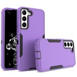 Per Samsung Galaxy S22 5G 2 in 1 custodia magnetica per PC + TPU (viola + nero)